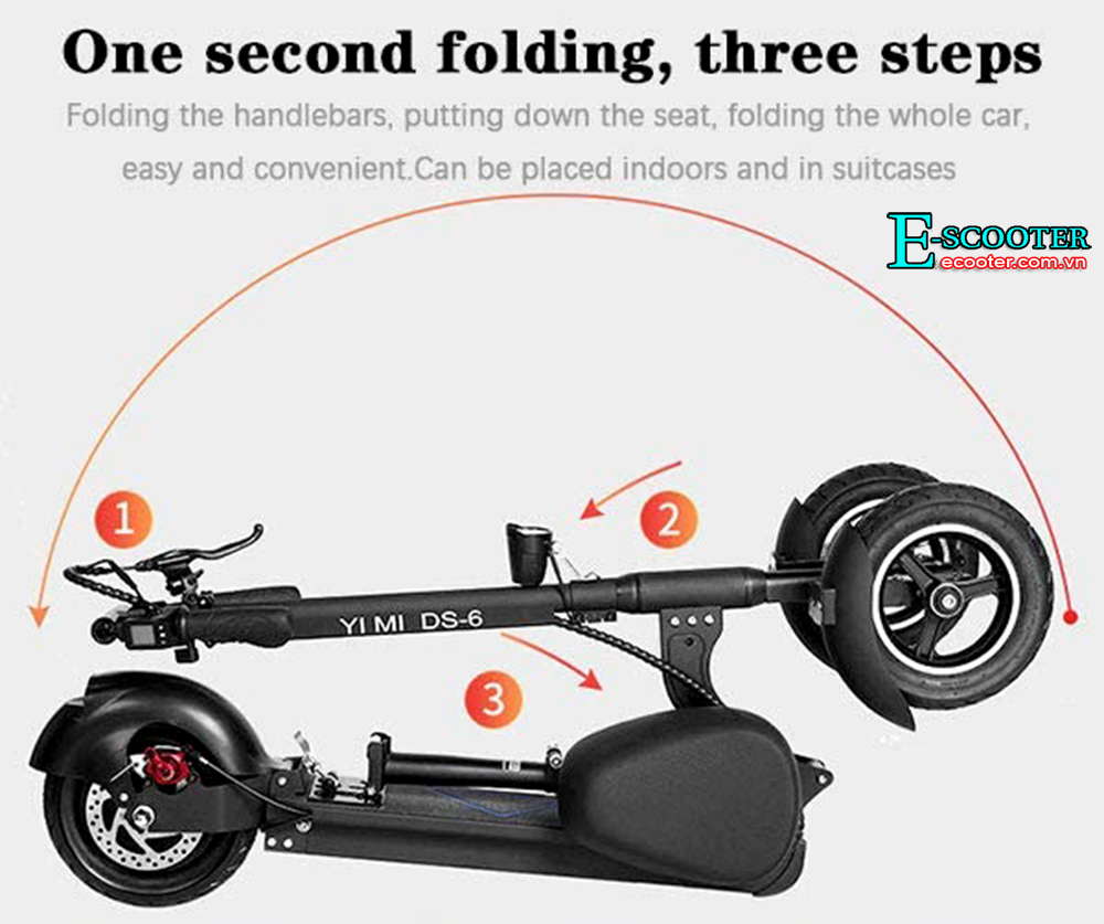 xe scooter điện 3 bánh Xenon 10XS